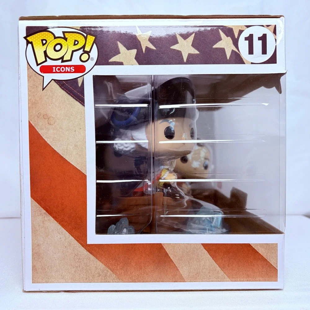 Funko Pop Washington Crossing The Delaware #11 Brown Target Exclusive Dad's Gift